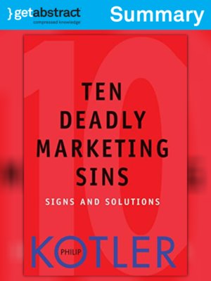 cover image of Ten Deadly Marketing Sins (Summary)